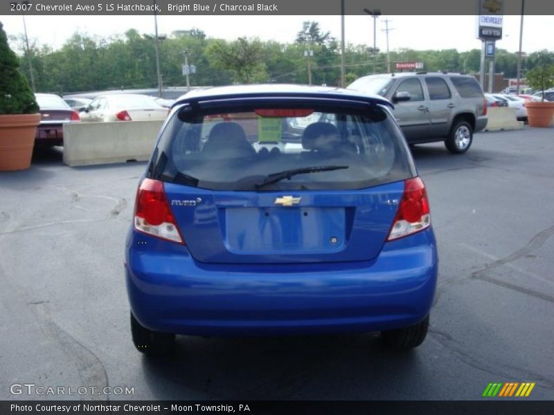 Bright Blue / Charcoal Black 2007 Chevrolet Aveo 5 LS Hatchback