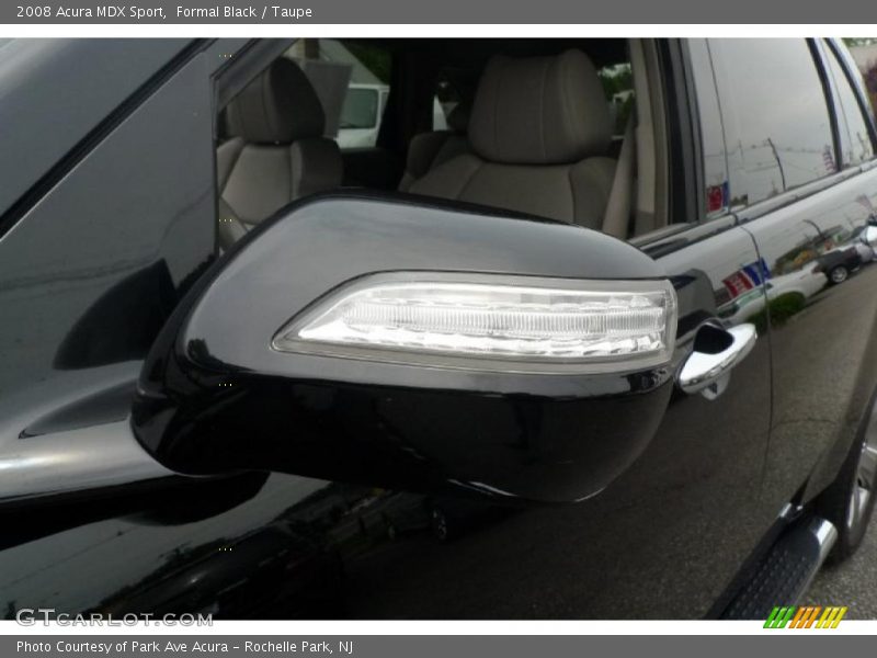Formal Black / Taupe 2008 Acura MDX Sport