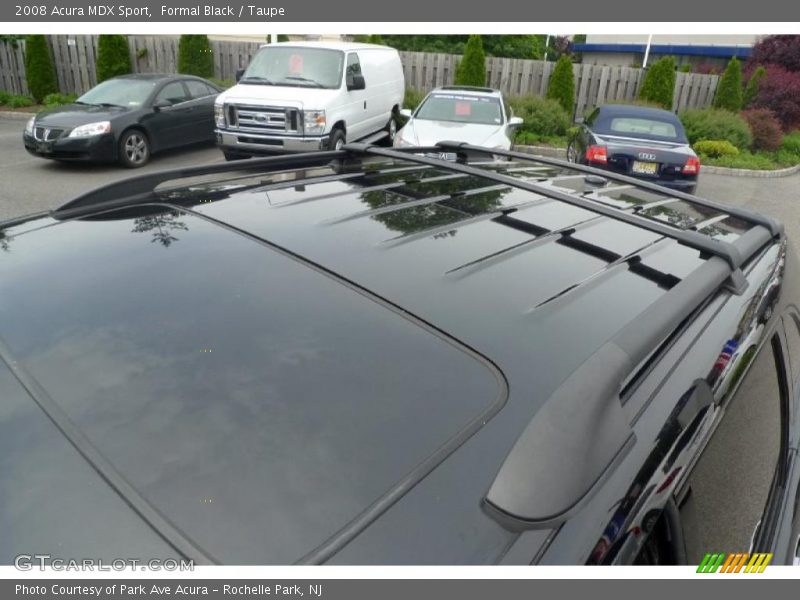 Formal Black / Taupe 2008 Acura MDX Sport