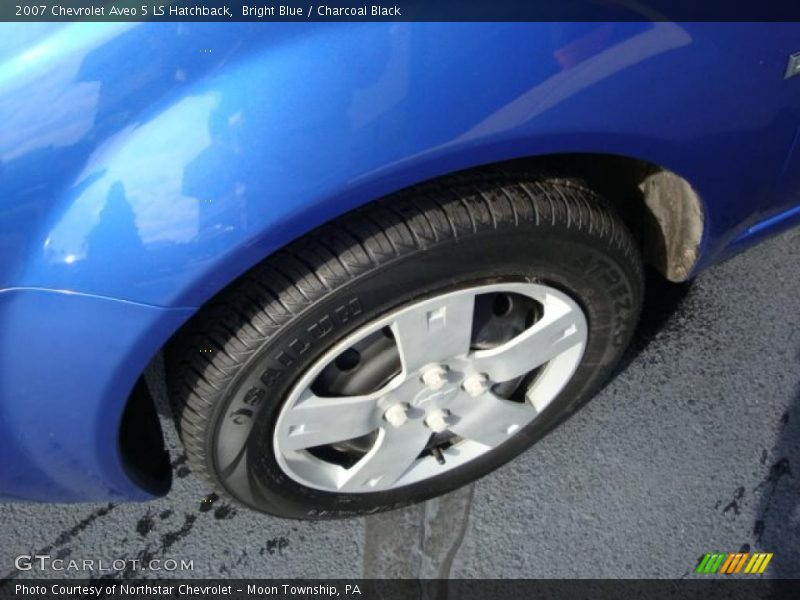 Bright Blue / Charcoal Black 2007 Chevrolet Aveo 5 LS Hatchback
