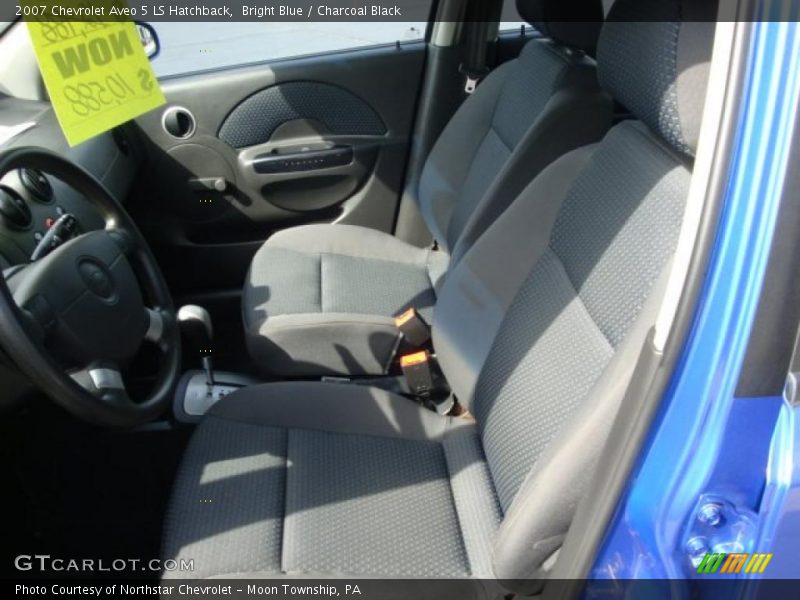 Bright Blue / Charcoal Black 2007 Chevrolet Aveo 5 LS Hatchback