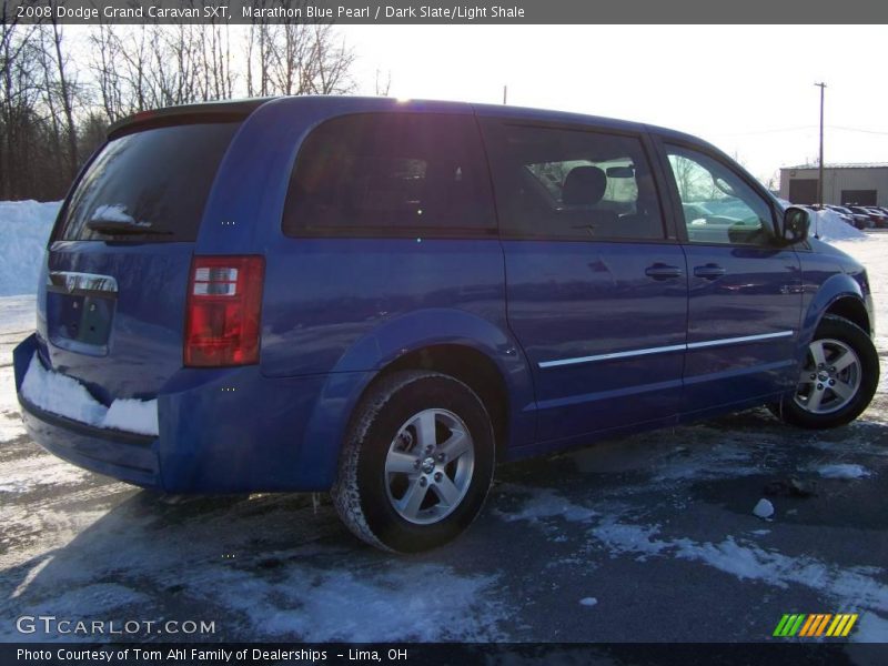 Marathon Blue Pearl / Dark Slate/Light Shale 2008 Dodge Grand Caravan SXT