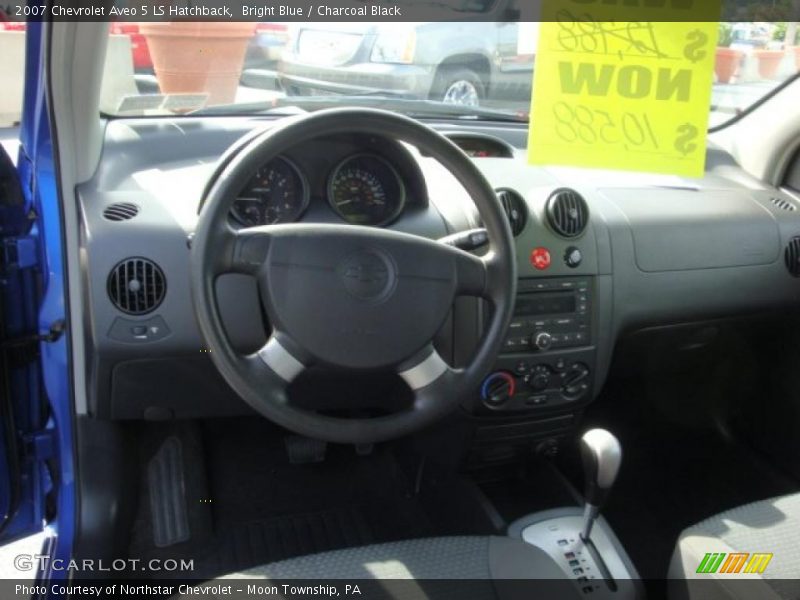 Bright Blue / Charcoal Black 2007 Chevrolet Aveo 5 LS Hatchback
