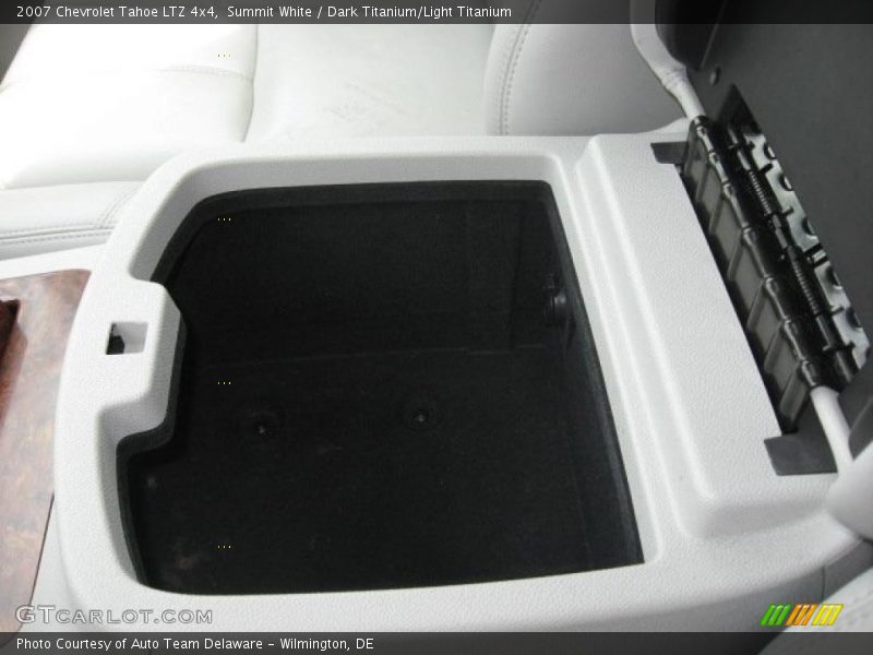Summit White / Dark Titanium/Light Titanium 2007 Chevrolet Tahoe LTZ 4x4