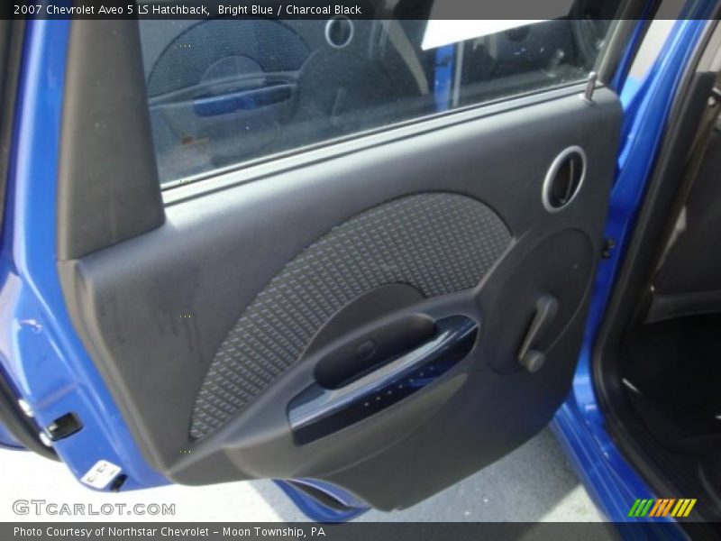 Bright Blue / Charcoal Black 2007 Chevrolet Aveo 5 LS Hatchback