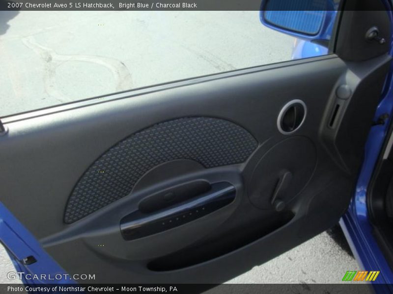 Bright Blue / Charcoal Black 2007 Chevrolet Aveo 5 LS Hatchback