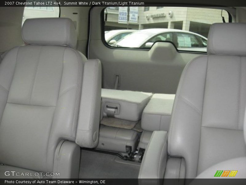 Summit White / Dark Titanium/Light Titanium 2007 Chevrolet Tahoe LTZ 4x4