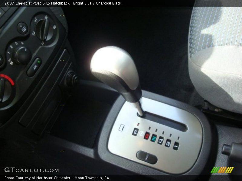 Bright Blue / Charcoal Black 2007 Chevrolet Aveo 5 LS Hatchback