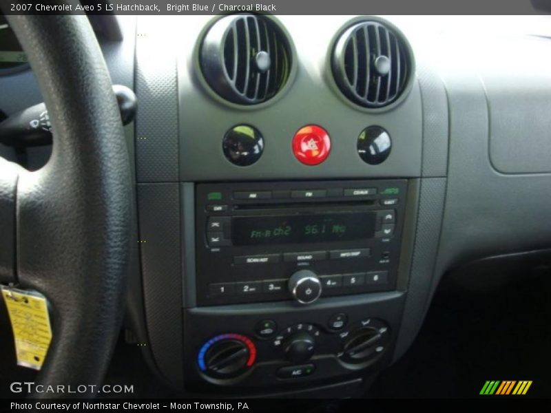 Bright Blue / Charcoal Black 2007 Chevrolet Aveo 5 LS Hatchback