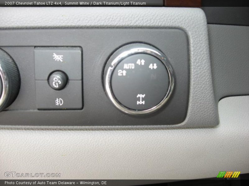 Summit White / Dark Titanium/Light Titanium 2007 Chevrolet Tahoe LTZ 4x4