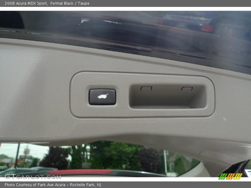 Formal Black / Taupe 2008 Acura MDX Sport