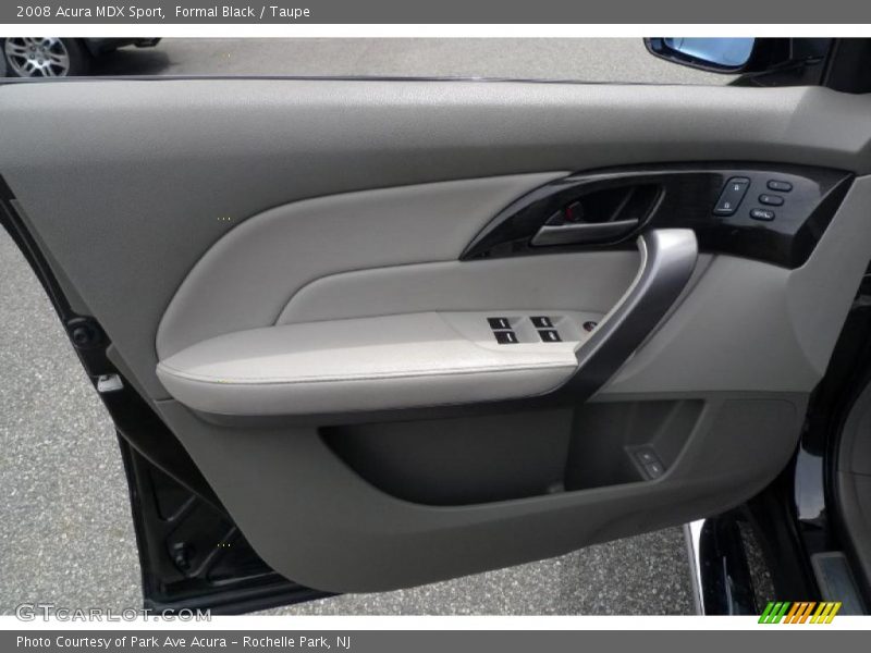 Formal Black / Taupe 2008 Acura MDX Sport