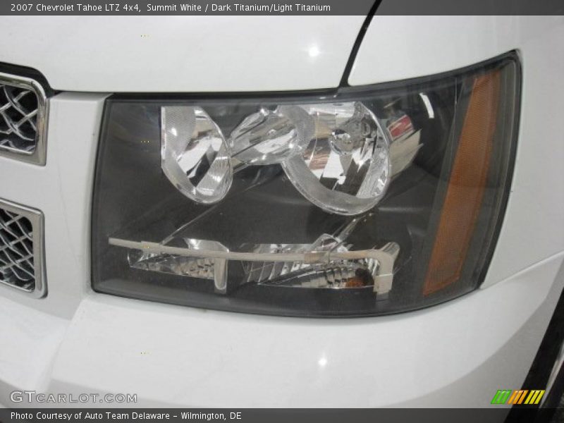 Summit White / Dark Titanium/Light Titanium 2007 Chevrolet Tahoe LTZ 4x4