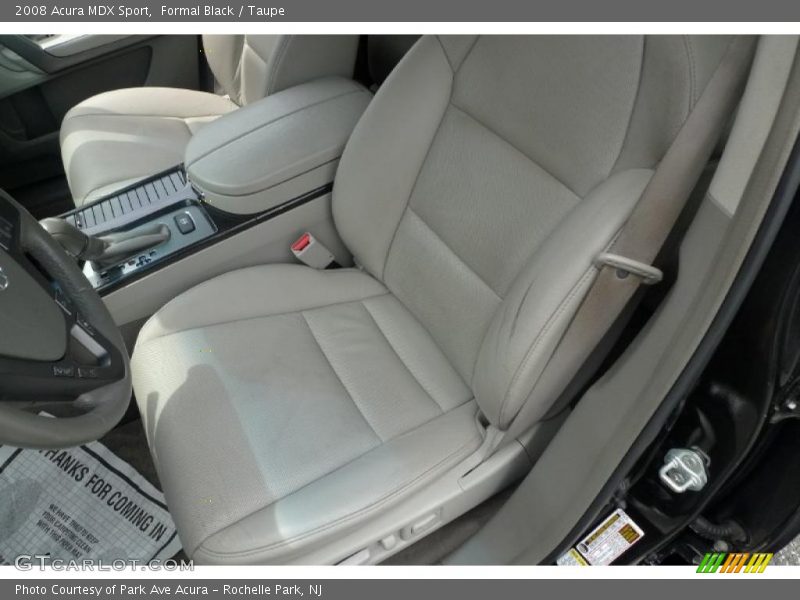 Formal Black / Taupe 2008 Acura MDX Sport