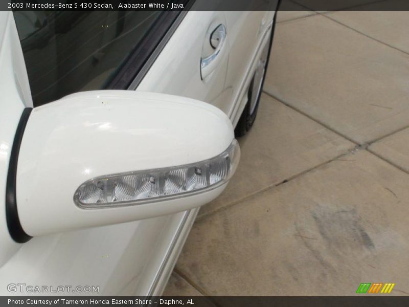 Alabaster White / Java 2003 Mercedes-Benz S 430 Sedan
