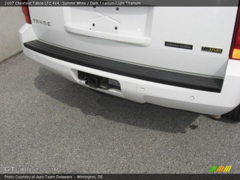 Summit White / Dark Titanium/Light Titanium 2007 Chevrolet Tahoe LTZ 4x4