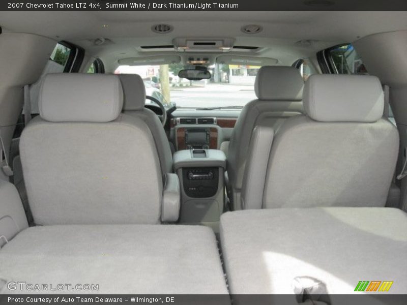 Summit White / Dark Titanium/Light Titanium 2007 Chevrolet Tahoe LTZ 4x4