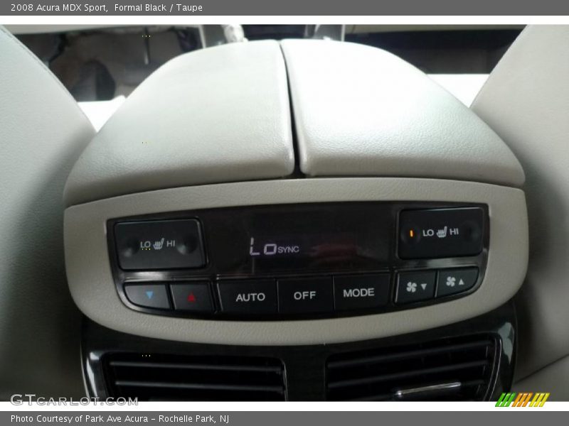Formal Black / Taupe 2008 Acura MDX Sport