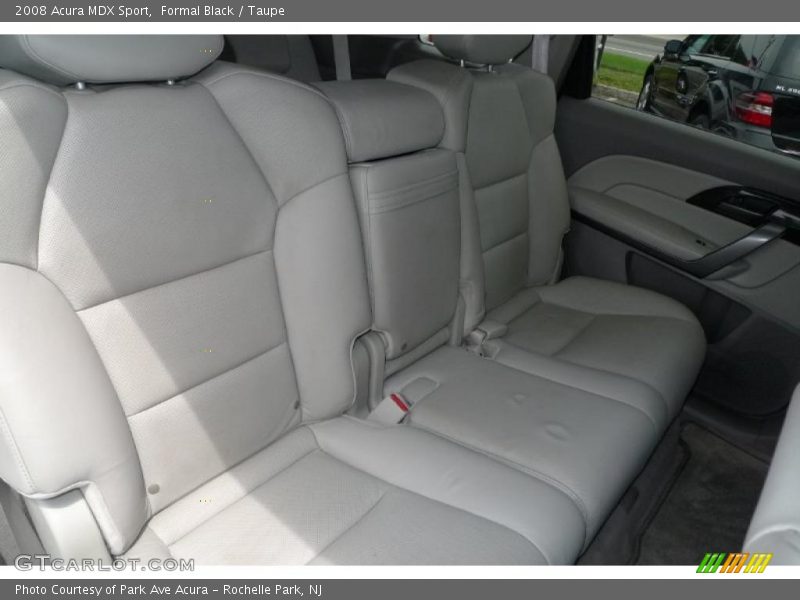 Formal Black / Taupe 2008 Acura MDX Sport