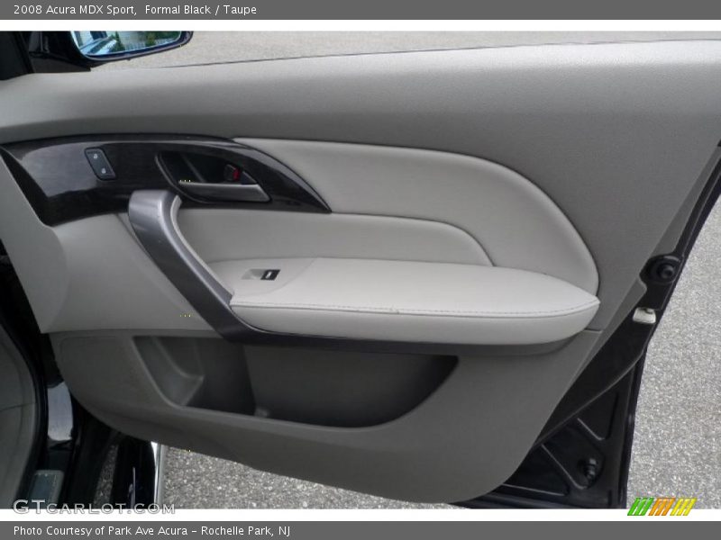 Formal Black / Taupe 2008 Acura MDX Sport