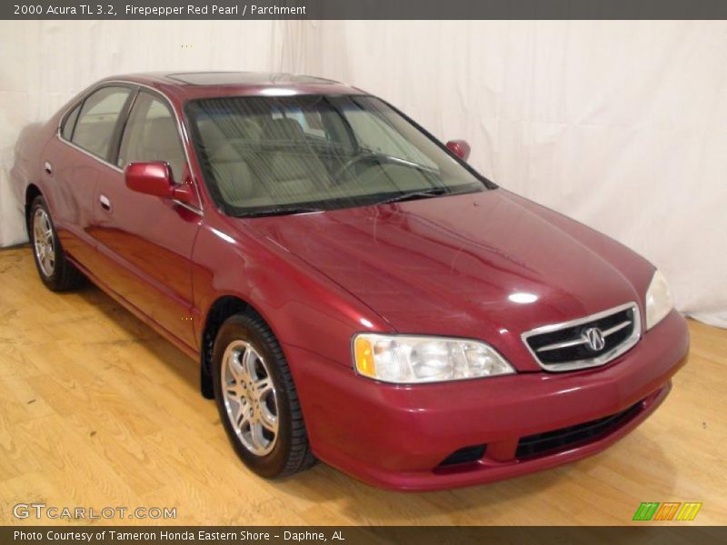 Firepepper Red Pearl / Parchment 2000 Acura TL 3.2