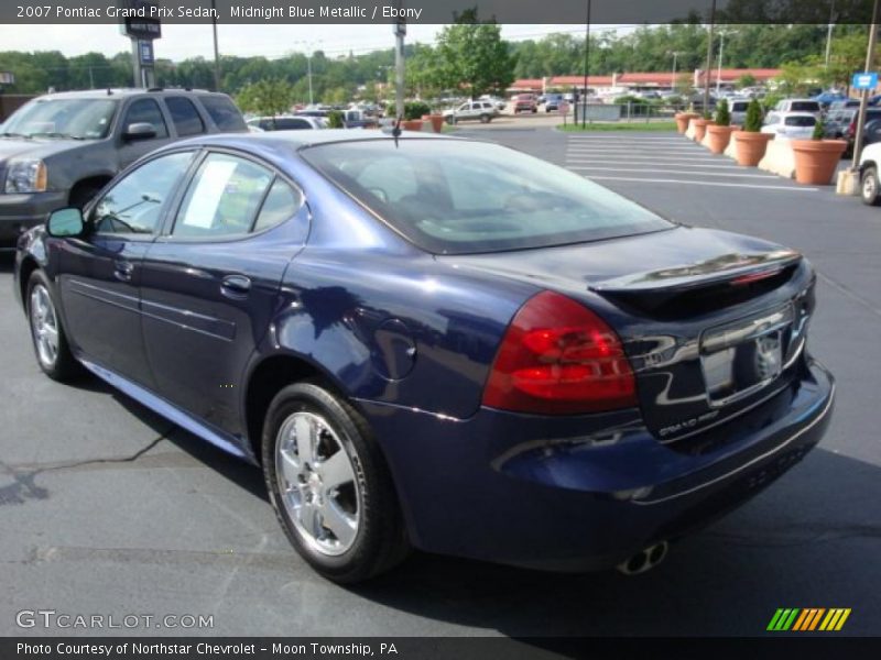 Midnight Blue Metallic / Ebony 2007 Pontiac Grand Prix Sedan