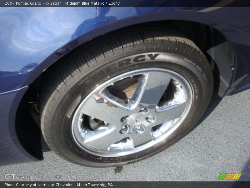Midnight Blue Metallic / Ebony 2007 Pontiac Grand Prix Sedan