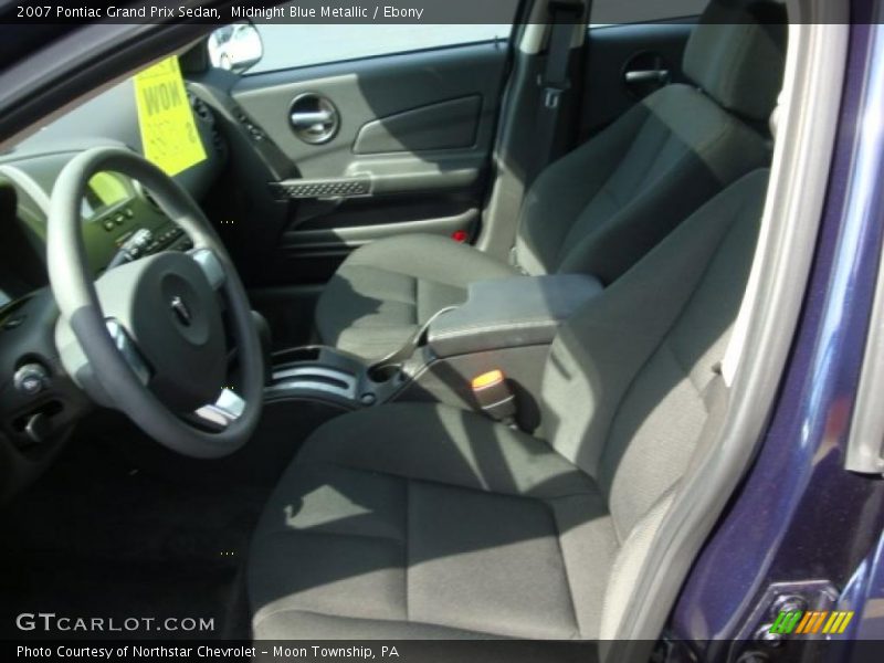 Midnight Blue Metallic / Ebony 2007 Pontiac Grand Prix Sedan