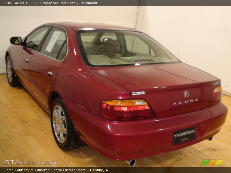 Firepepper Red Pearl / Parchment 2000 Acura TL 3.2