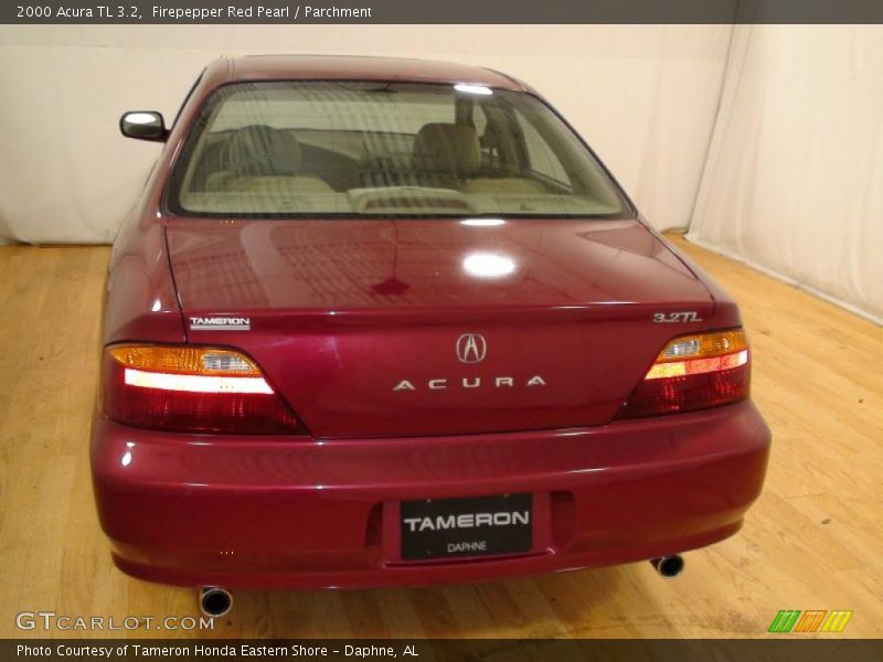 Firepepper Red Pearl / Parchment 2000 Acura TL 3.2