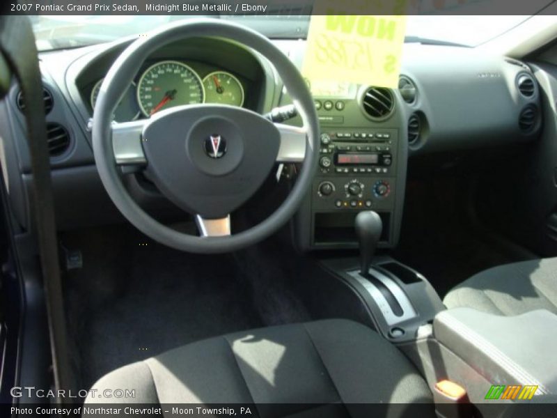 Midnight Blue Metallic / Ebony 2007 Pontiac Grand Prix Sedan