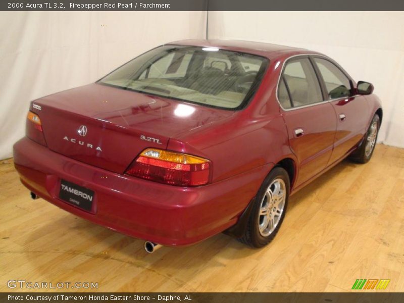 Firepepper Red Pearl / Parchment 2000 Acura TL 3.2