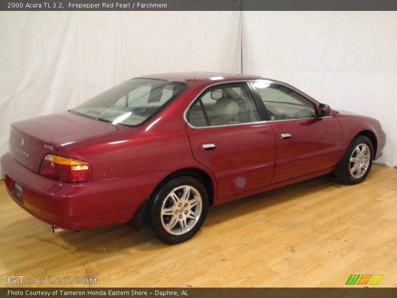 Firepepper Red Pearl / Parchment 2000 Acura TL 3.2