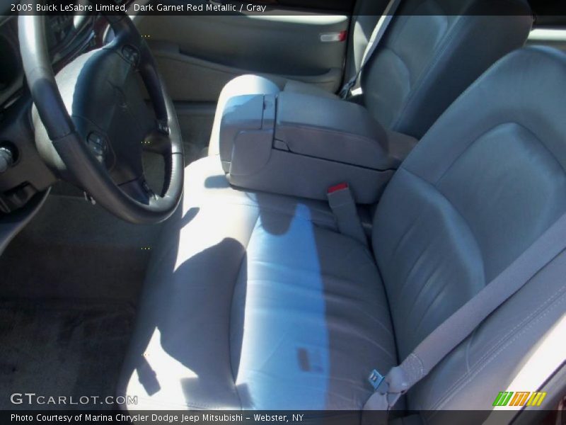 Dark Garnet Red Metallic / Gray 2005 Buick LeSabre Limited