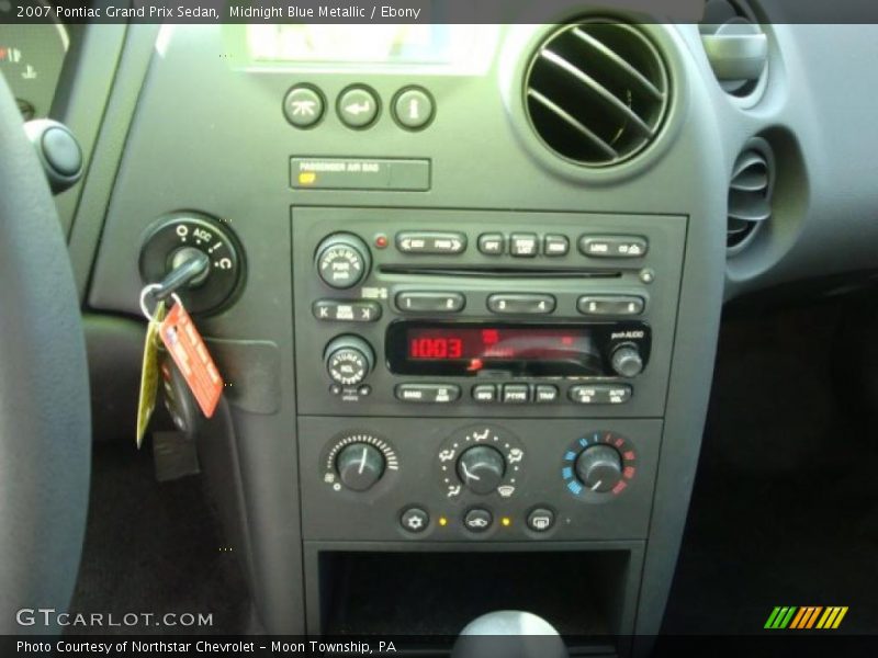 Midnight Blue Metallic / Ebony 2007 Pontiac Grand Prix Sedan