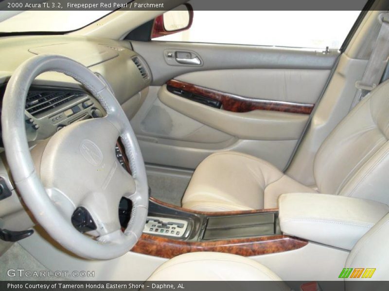 Firepepper Red Pearl / Parchment 2000 Acura TL 3.2