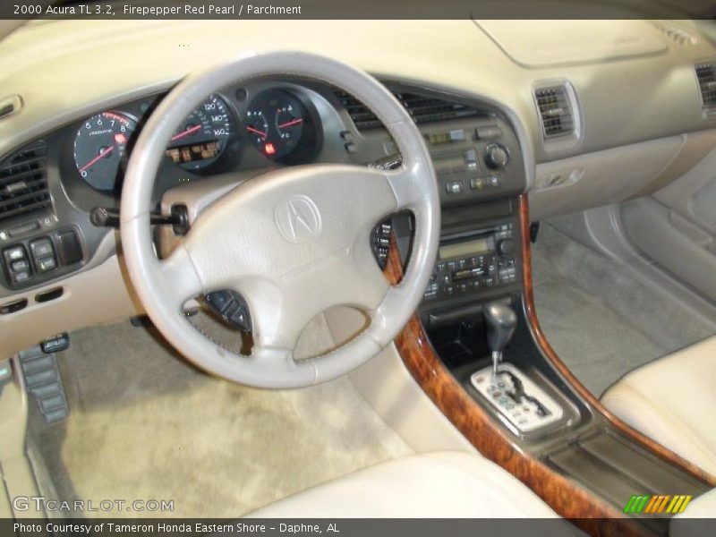 Firepepper Red Pearl / Parchment 2000 Acura TL 3.2