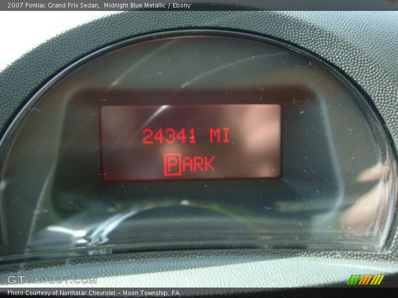 Midnight Blue Metallic / Ebony 2007 Pontiac Grand Prix Sedan