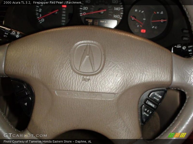 Firepepper Red Pearl / Parchment 2000 Acura TL 3.2