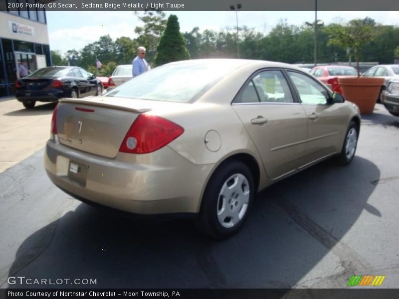 Sedona Beige Metallic / Light Taupe 2006 Pontiac G6 Sedan