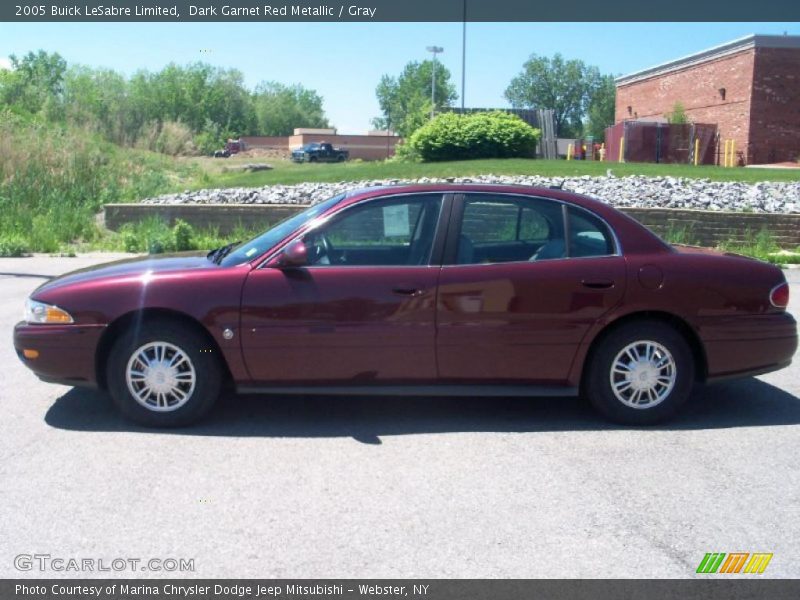 Dark Garnet Red Metallic / Gray 2005 Buick LeSabre Limited