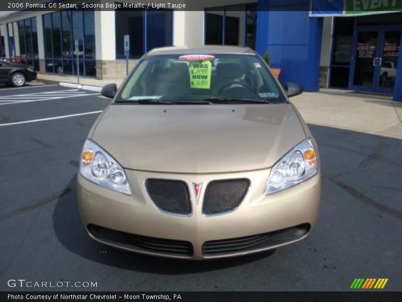 Sedona Beige Metallic / Light Taupe 2006 Pontiac G6 Sedan