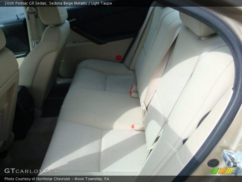 Sedona Beige Metallic / Light Taupe 2006 Pontiac G6 Sedan