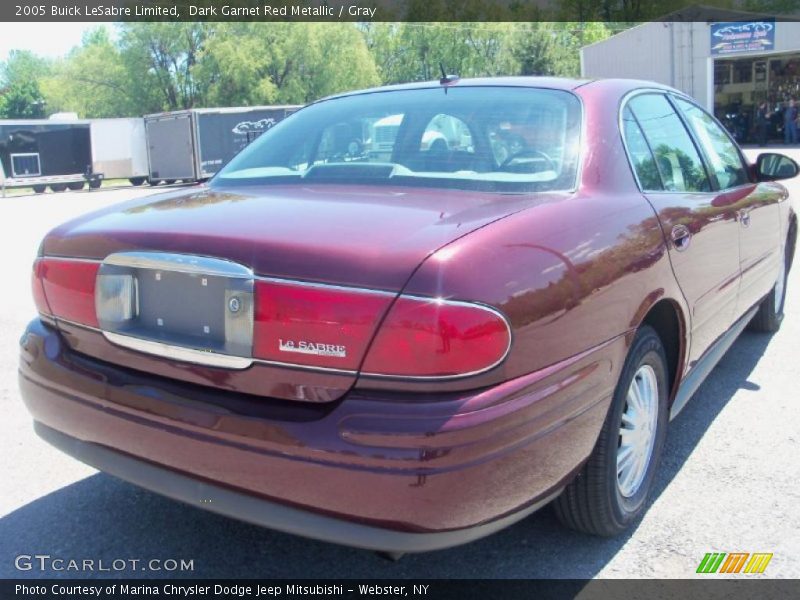 Dark Garnet Red Metallic / Gray 2005 Buick LeSabre Limited
