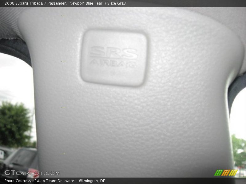 Newport Blue Pearl / Slate Gray 2008 Subaru Tribeca 7 Passenger