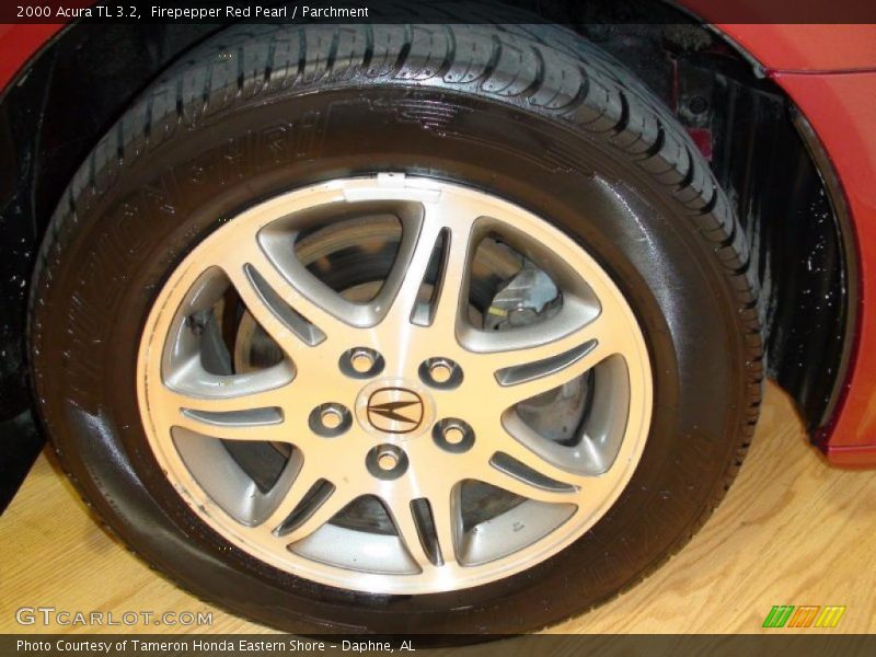 Firepepper Red Pearl / Parchment 2000 Acura TL 3.2