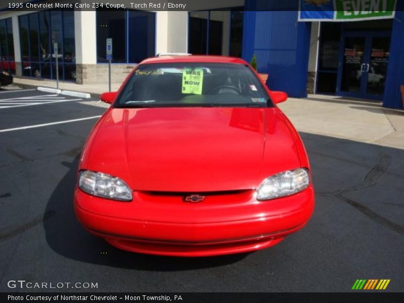 Torch Red / Ebony 1995 Chevrolet Monte Carlo Z34 Coupe