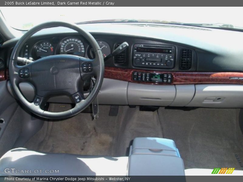 Dark Garnet Red Metallic / Gray 2005 Buick LeSabre Limited