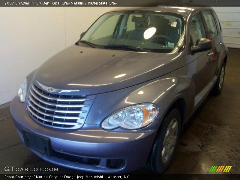 Opal Gray Metallic / Pastel Slate Gray 2007 Chrysler PT Cruiser