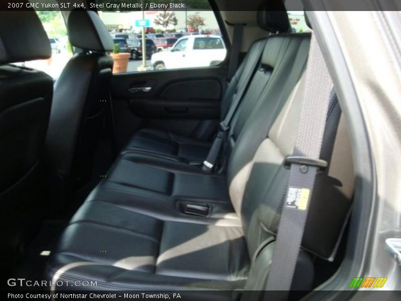 Steel Gray Metallic / Ebony Black 2007 GMC Yukon SLT 4x4